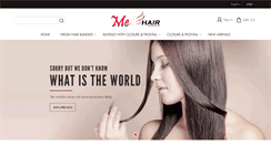 Desktop Screenshot of mehair.com